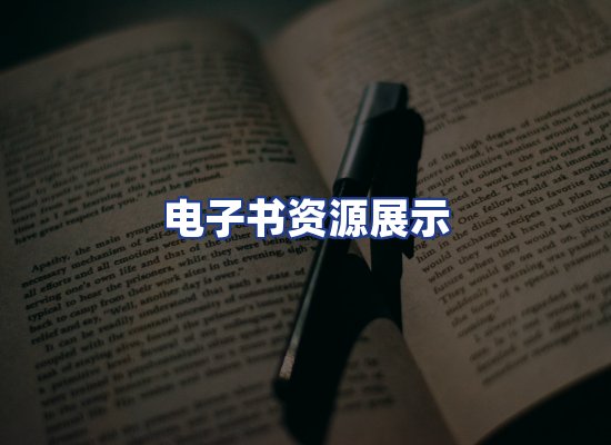 电子书资源展示